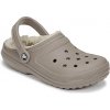 Crocs Nazuvky CLASSIC LINED CLOG Béžová