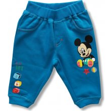 Disney Kojenecké nohavice Mickey Mouse tyrkys