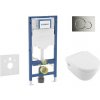 Geberit Duofix - Set predstenovej inštalácie, klozetu Architectura a dosky softclose, tlačidlo Sigma01, lesklý chróm SANI11CK1101