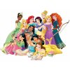 Zápich - Princezné Disney - s paličkou - Obrázok