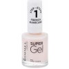 Rimmel London Super Gel French Manicure lak na nechty 091 English Rose 12 ml