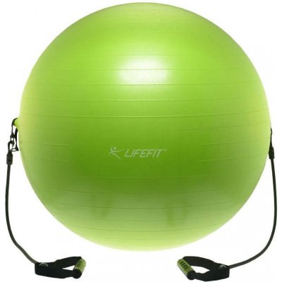 Gymnastická lopta Lifefit GymBall 65 cm zelená (4891223091373)