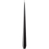 ester & erik Sviečka Taper 32 cm – 75 Raw Black – set 2 ks