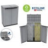 Ecoline Plastová skriňa na triedenie odpadu 2 x 110 litrov