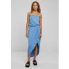 Urban Classics Ladies Viscose Bandeau Dress horizonblue