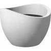 Scheurich Kvetináč Wave Globe 30 cm Stony Grey