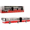 Rappa Autobus česky hovoriaci plast 36cm červený