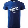 Still Plays With Planes - Klasické pánske tričko vyššej gramáže - 2XL ( Kráľovská modrá )