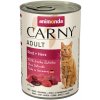 Výhodné balenie animonda Carny Adult 12 x 400 g - Hovädzie & srdce