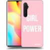 Picasee silikónový čierny obal pre Xiaomi Mi Note 10 Lite - Dievčenské sila
