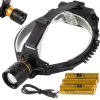 Verk 08348 Čelová svítilna bailong led xhp160 powerbank zoom