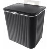 Orion Čierny plastový odpadkový kôš 13 l