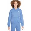 Dievčenské mikiny Nike Kids Club Fleece Full-Zip - polar/white - Biely (XL)