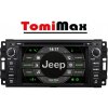 TomiMax Jeep Android 13 autorádio s WIFI, GPS, USB, BT HW výbava: 8 Core 8GB+128GB HIGH