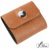 Kožená peňaženka FIXED Classic Wallet for AirTag z pravej hovädzej kože, (hnedá) FIXWAT-SCW2-BRW