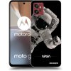 Picasee silikónový prehľadný obal pre Motorola Moto G32 - Astronaut Big