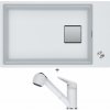 Franke KNG 110-62 biela ľadová + Franke FC 9547.094 NOVARA PLUS biela led