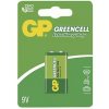 Batéria zinkochloridová, 9V (6F22), 9V (6F22), 9V, GP, blister, 1-pack, Greencell