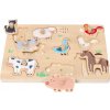 Adam Toys vkladacie puzzle so zvukom Farma