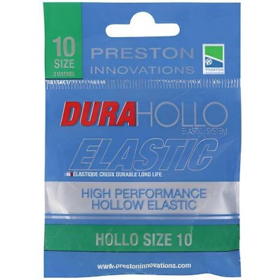 Preston Dura Hollo Elastic amortizér Veľkosť 10 zelená