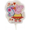 Sviečka na tortu Prasiatko Peppa 7,5 cm - Dekora