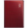 Baloušek Tisk - Oskar - Balacron - týždenný diár 2026, bordó, A5