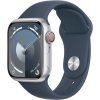 Apple Watch Series 9 GPS+Cellular 41mm M/L farba Silver Aluminum Case / Storm Blue Sport Band MRHW3QC/A