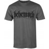 Metal Plastic Head Behemoth Black Logo čierne