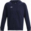 Pánska mikina Under Armour Rival Fleece FZ Hoodie Veľkosť: XXL / Farba: tmavomodrá