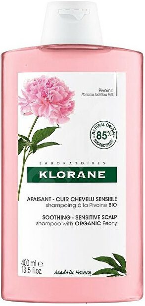 Klorane Zklidňující šampon Bio Pivoňka Soothing Shampoo 200 ml