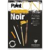 Blok Clairefontaine Paint on Black A4, 20 listov, 250 g