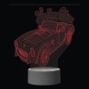 3D Dotyková lampa s diaľkovým ovládaním - AUTO