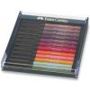 Popisovače Faber-Castell 267422 Pitt Artist Pen Brush 267422 12 ks, jesenné farby