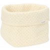 Little Dutch Malý Pletený Košík Pure Soft White