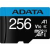 ADATA MicroSDHC 256GB AUSDX256GUICL10A1-RA1