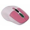 Canyon MW-26, 2v1 bezdrôtová optická myš Bluetooth / 2.4 GHz, tichá, 6 tlačidiel, 800/1200/1600/2400 DPI, ružová (CNS-CMSW26P)