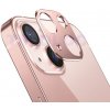 Sapphire lens kovový rámček s tvrdenými sklami pre ochranu fotoaparátu Apple iPhone 13 a 13 Mini Farva: Ružová
