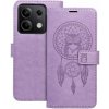 Puzdro Mezzo Book Xiaomi Redmi Note 13 5G, vzor dreamcatcher - fialové