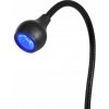 Glow UV LED Lampa Snake na stôl, čierna