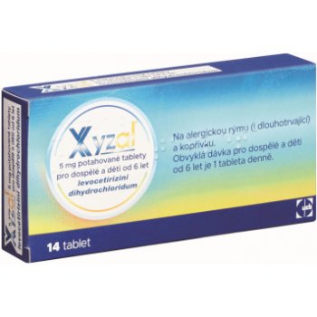 Xyzal tbl.flm.14 x 5 mg