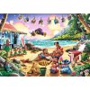 Trefl - Puzzle Premium Plus: Lilo a Stitch Beach Party - 1000 dielov
