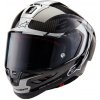 přilba SUPERTECH R-10 ELEMENT, ALPINESTARS (karbon/stříbrná/černá, vel. S)