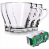 Poháre na kávu a čaj Excellent Houseware 280 ml 4 ks