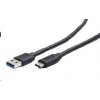 Gembird CCP-USB3-AMCM-1M USB 3.0 AM na typ C (AM/CM), 1m, černý