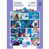 Djeco Story puzzle - Kráska a zviera - 100 pcs