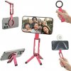 Ulanzi MA60 Foldable Magnetic Phone Tripod(Pink)