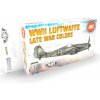 Sada akrylových farieb AK Interactive 3GEN - WWII Luftwaffe Late War Colors