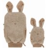 BIBS Kangaroo rukavice na kúpanie z BIO bavlny (Vanilla)