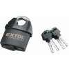 Extol Premium 8857760 | Zámok visací, bezpečnostný, vodeodolný 60 mm, 4 kľúče
