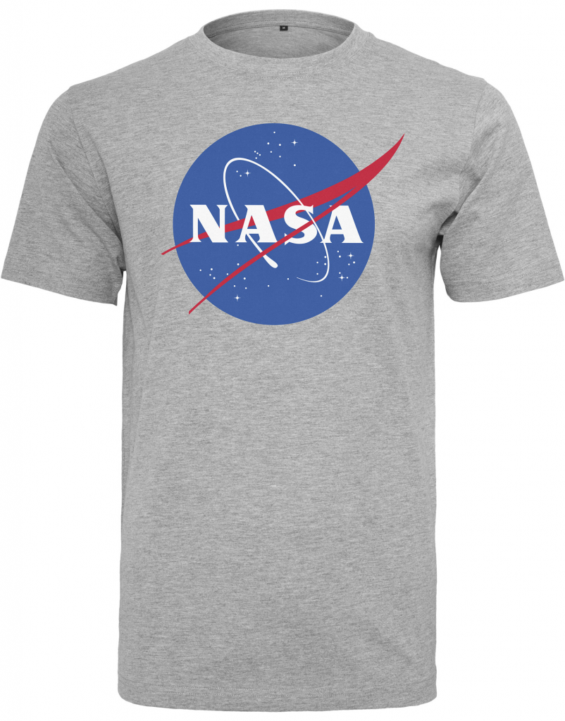 Mister Tee tričko krátky rukáv NASA Tee heather grey